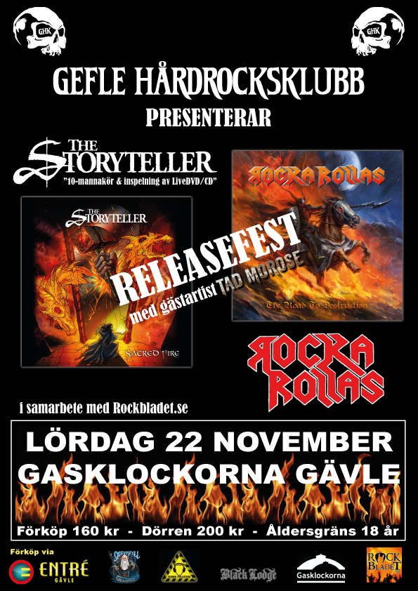 The Storyteller & Rocka Rollas – Releasefest