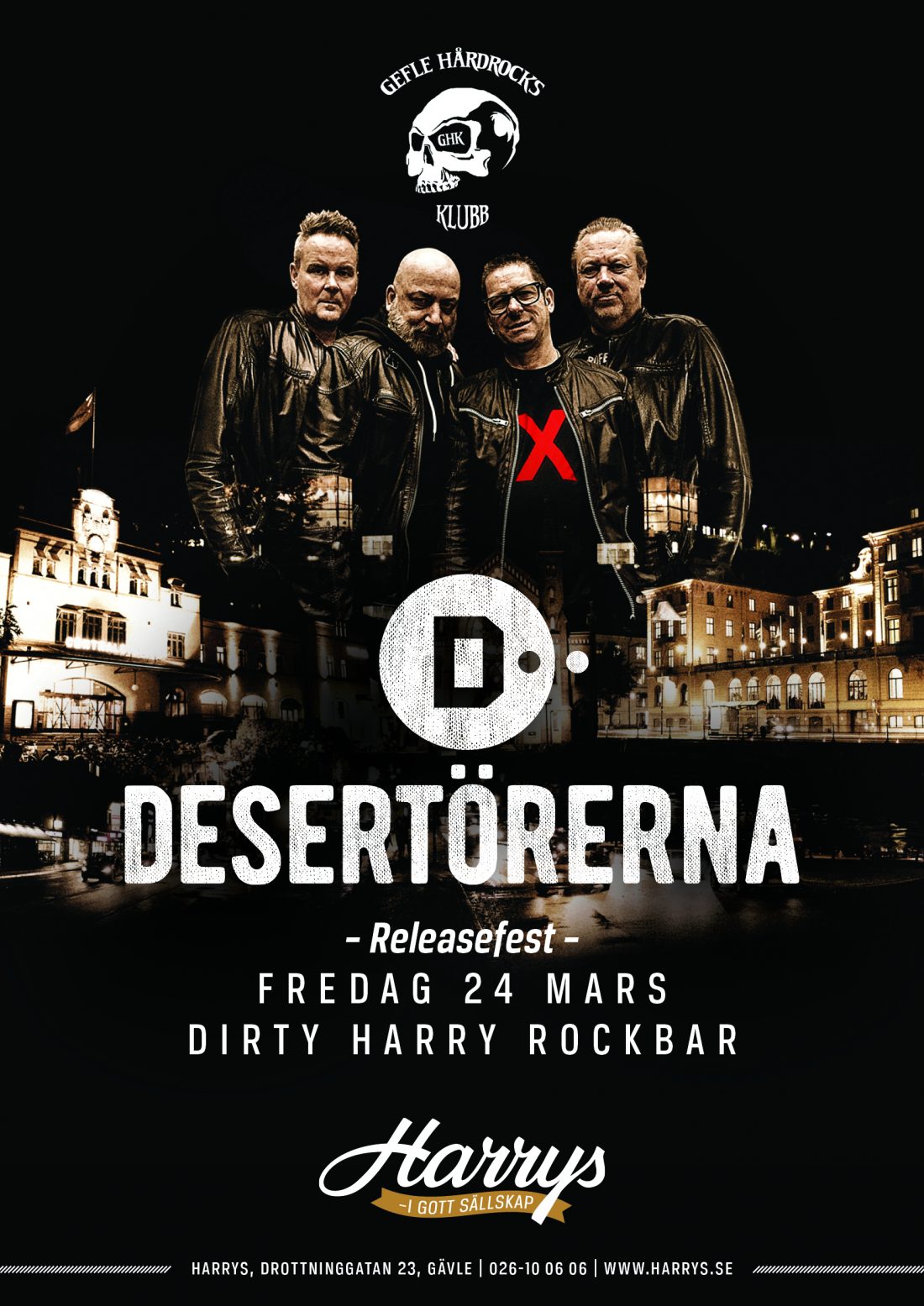 BANDSLÄPP – RELEASEFEST DESERTÖRERNA