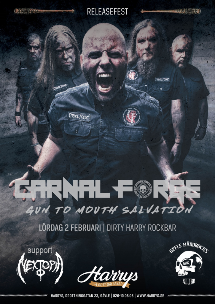 RELESEFEST FÖR CARNAL FORGE